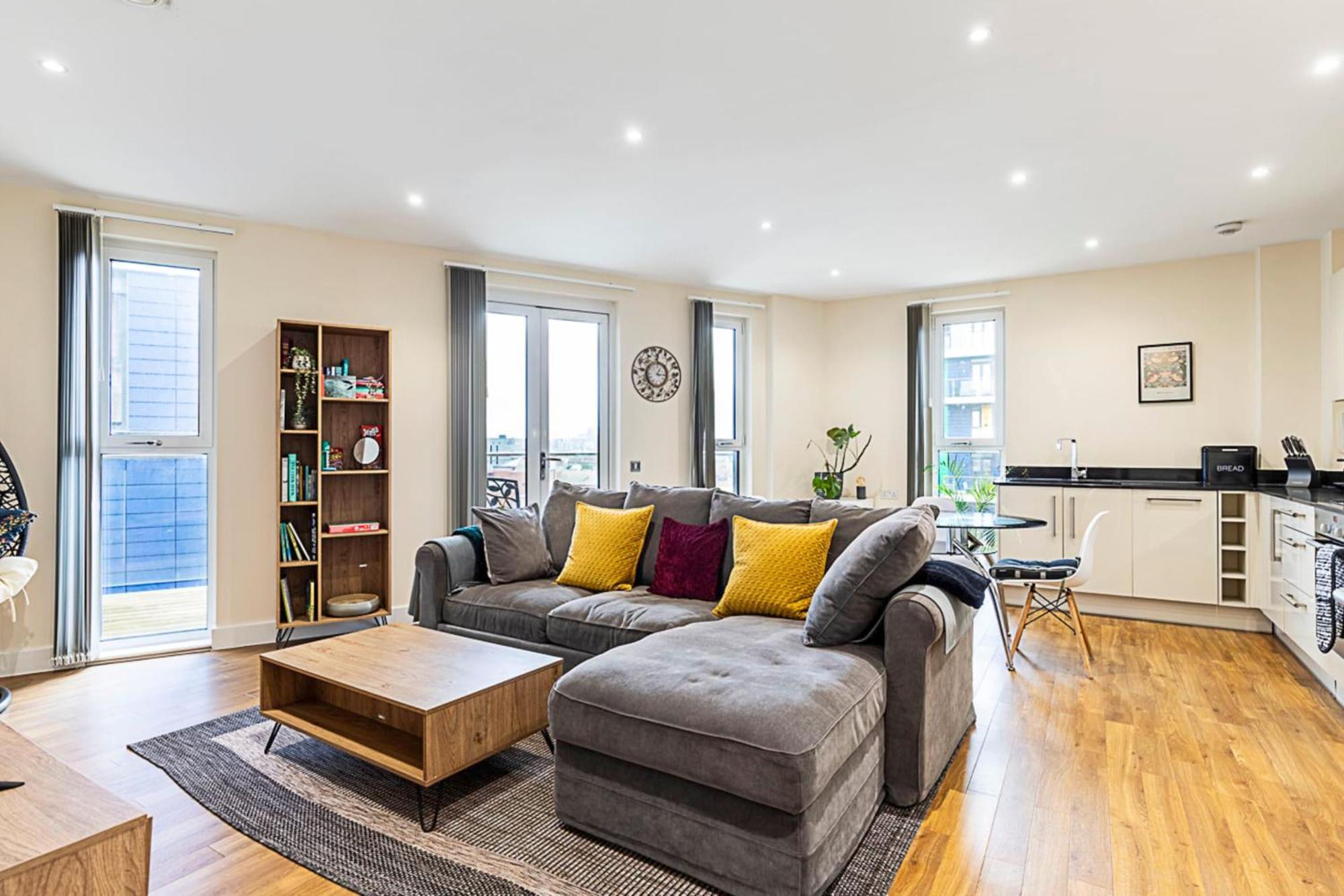 Vibrant London Canal Apartment Exterior photo